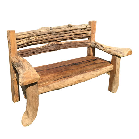 Buy Root Garden Bench From Makasi Imports